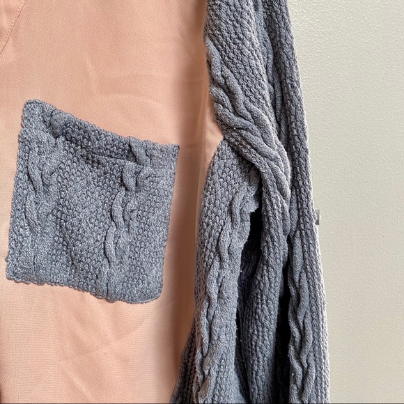 Hommage from Los Angeles mixed media top - Picture 5 of 8